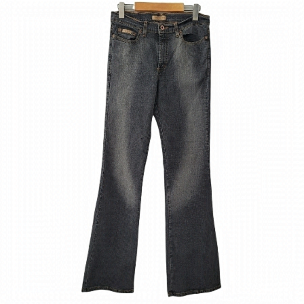 𝅺VINTAGE Tommy Jeans Flare Bootcut Black Wash Size 31 Made in Canada 90s